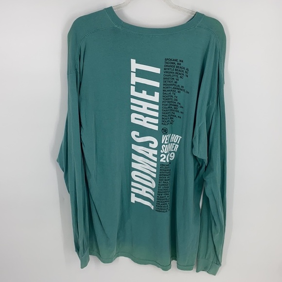 Thomas Rhett Woman's VHS 2019 Concert Tour Long Sleeve Shirt size XL - Picture 7 of 9